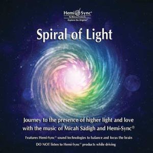 Spirála světla CD - Rozšířené vědomí, meditace, cesta duše do přítomnosti vyššího světla a lásky, vstup do vyšší dimenze.